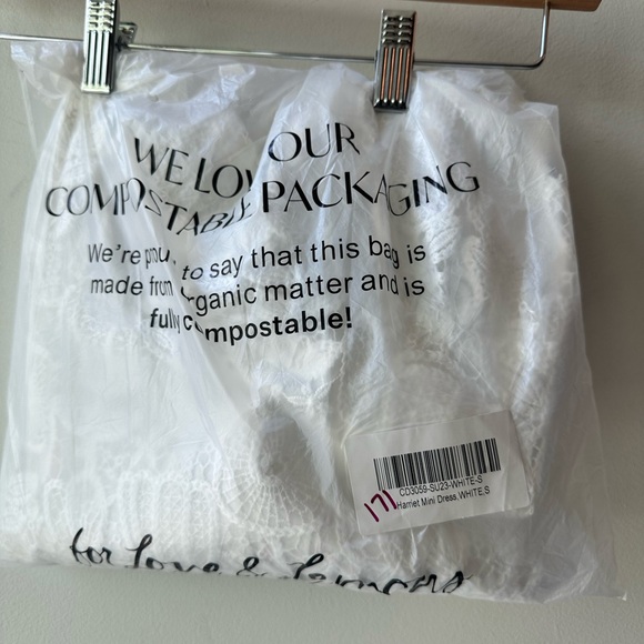 For Love & Lemons, Harriet Floral Lace Mini Dress, Small | 1142 - Picture 5 of 5